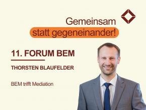 11. BEM-Forum in Berlin: Gemeinsam statt Gegeneinander